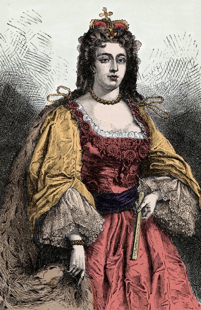 Regina Anna - Ritratto di Anna Stuart (1665-1714), regina d
