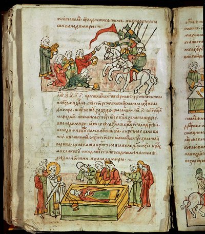 Cronaca di Radziwill, dettaglio da Unknown artist