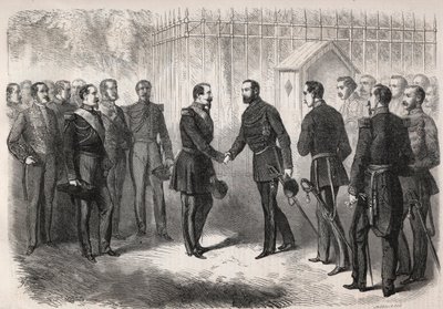 Accoglienza di Carlo XV (Carl XV) da Unknown artist