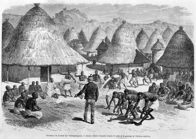 Accoglienza del Dr. Livingstone da parte di Tchitapanngoua - "Livingstone