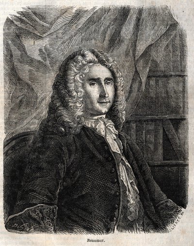 René Antoine Ferchault de Réaumur. Fisico e naturalista francese 1683-1757 da Unknown artist