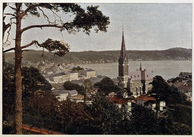 Rio de Janeiro, veduta del Morro de Gloria, fine XIX secolo da Unknown artist