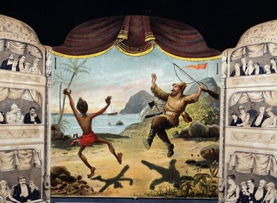 Robinson Crusoe e Venerdì da Unknown artist
