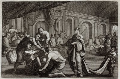 Bibbia di Royaumont, Nuovo Testamento: Abito nuziale. Parabola di un re che fece il matrimonio di suo figlio, dal quale respinse un uomo che non aveva l
