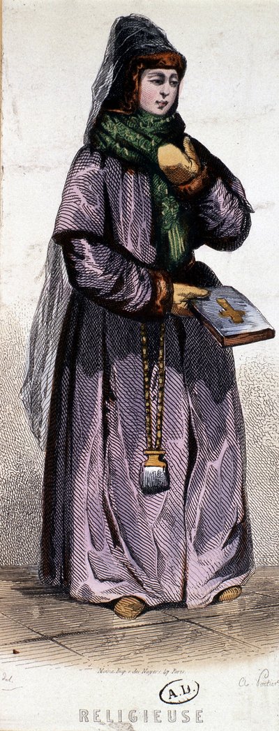 Religione ortodossa russa, incisione da Unknown artist