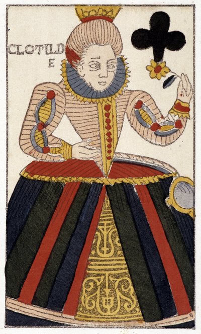 Santa Clotilde Regina di tutti i Franchi da Unknown artist