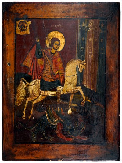 San Giorgio e il drago da Unknown artist