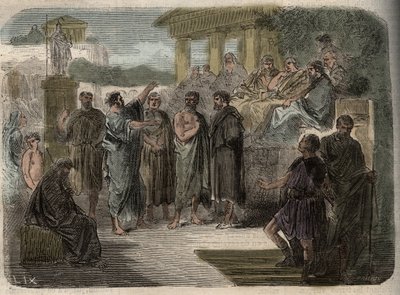 San Paolo predica ad Atene - La predicazione di San Paolo ad Atene - Il discorso di Paolo all