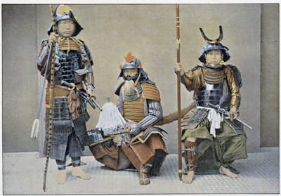 Gruppo di samurai, fine XIX secolo da Unknown artist