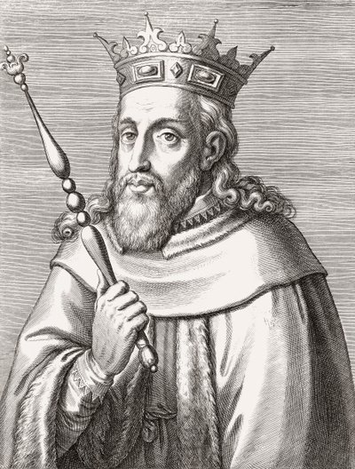 Sancho II, Re del Portogallo. Ritratto. da Unknown artist