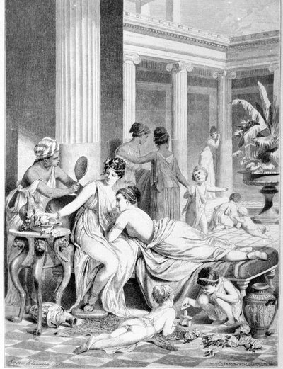 Saffo e i suoi compagni da Unknown artist