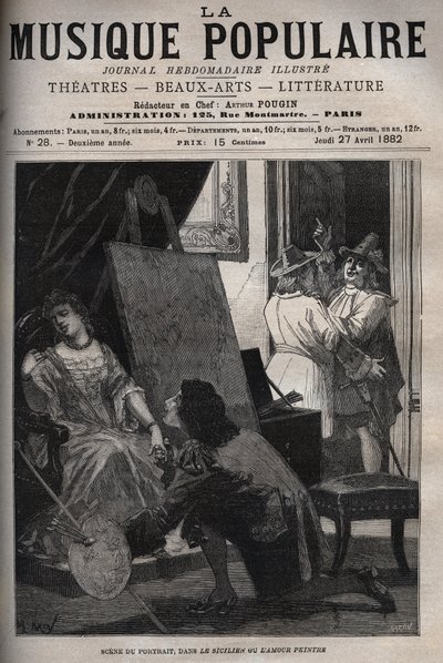 Scena del ritratto in 