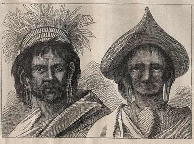 Secondo viaggio (1772-1775) del capitano James Cook: uomo e donna dell