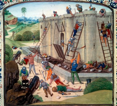 Assedio di Brest (1386 d.C.) da Unknown artist