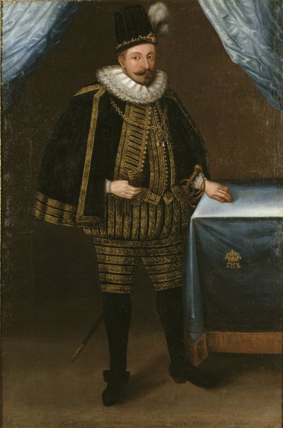Ritratto di Sigismondo III Vasa, Re di Polonia da Unknown artist