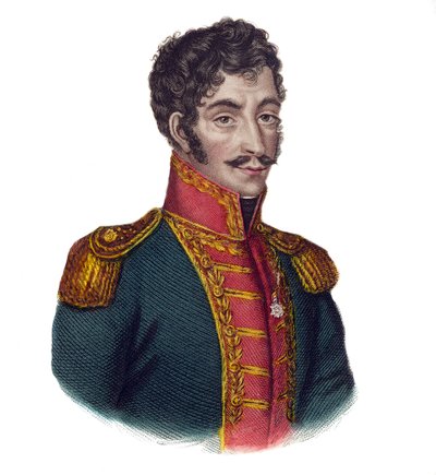 Simon Bolivar (1783-1830), noto come il Libertador da Unknown artist