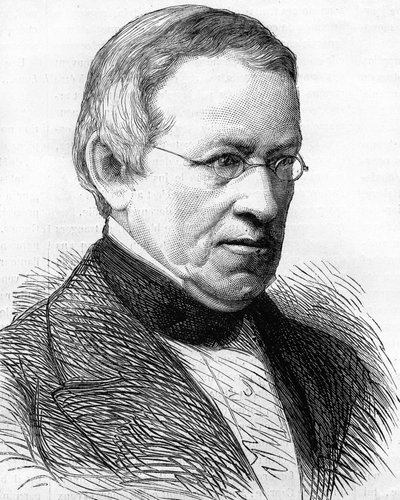 Sir Charles Wheatstone (1802-1875), fisico britannico, inventore dello stereoscopio nel 1838 da Unknown artist