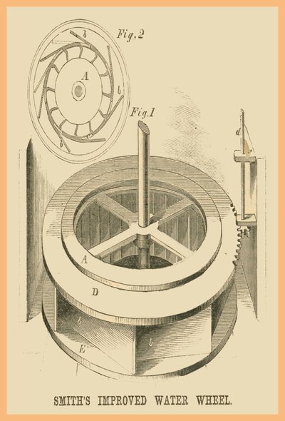 Ruota idraulica migliorata di Smiths da Unknown Artist