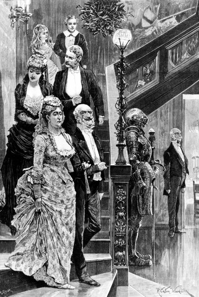 Serata sociale a Londra nell