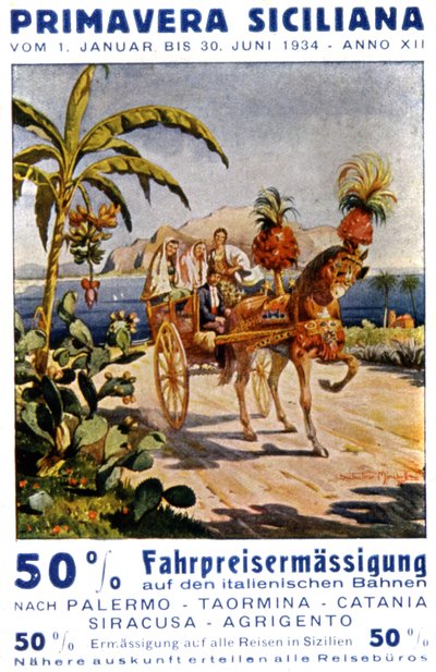 Primavera in Sicilia da Unknown Artist