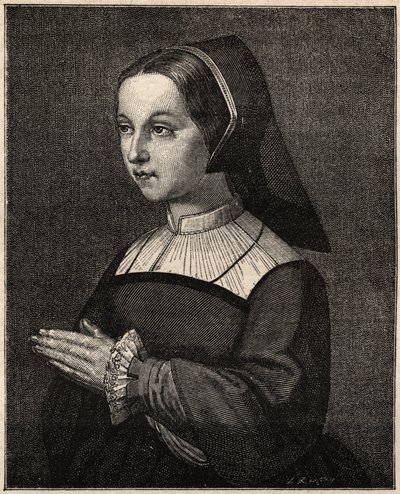 Santa Giovanna Francesca de Chantal - Ritratto di Santa Jeanne-Françoise (Jeanne Françoise Frémyot, Baronessa di Rabutin de Chantal) Fondatrice della Visitazione (1572-1641) da Unknown artist