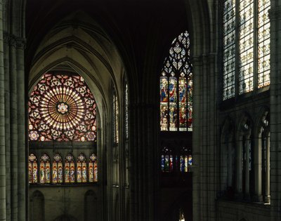 Vetrate e rosone della cattedrale di Troyes da Unknown artist