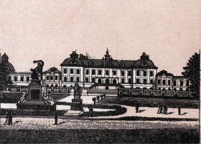 Stoccolma, Svezia: vista del castello di Drottningholm da Unknown artist