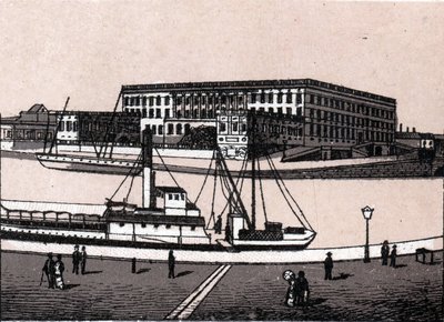 Stoccolma, Svezia: vista del castello reale in "Il mondo illustra 168 vedute" da Unknown artist