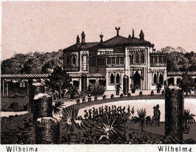 Stoccarda, Germania: vista di Wilhelma da Unknown artist