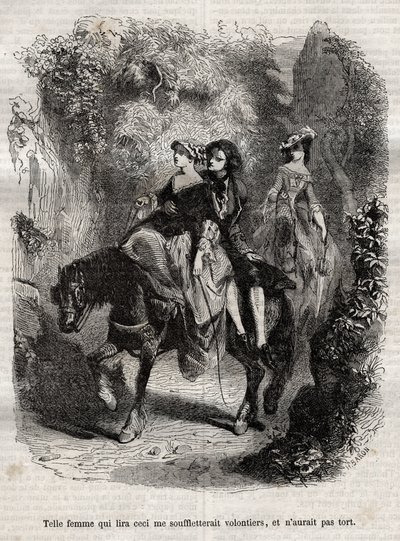 Una donna che legge questo mi soffierebbe volentieri, e non avrebbe torto. - Illustrazione per le 