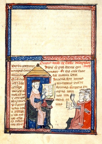 Maestro Ovidio - Miniatura del Medioevo (rif. 418) da Unknown artist