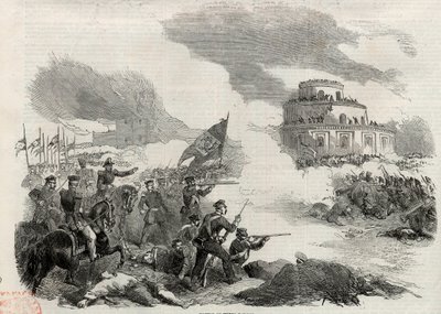 La Battaglia di Monte Caseros nell