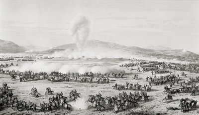 La battaglia di Tetouan, 4 febbraio da Unknown artist
