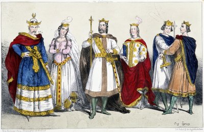 I Carolingi: Carlo II detto il Calvo (823-877) e Richilde d