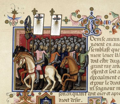 I Crociati sulla via della guerra - in "Statuti dell