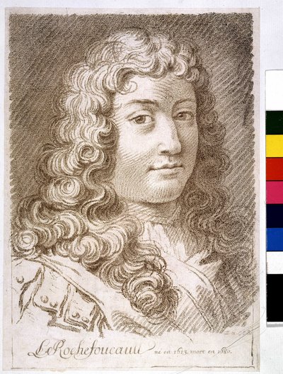Il Duca di La Rochefoucault - stampa da Unknown artist