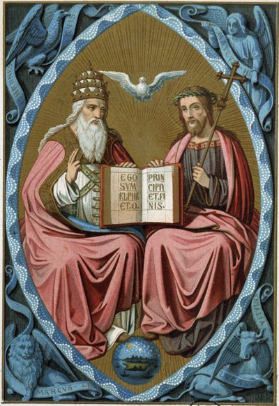 La Santissima Trinità da Unknown artist