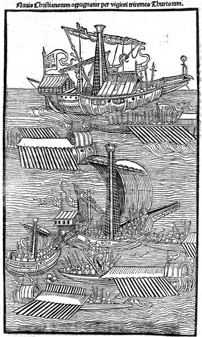 I Cavalieri di Rodi da Unknown artist