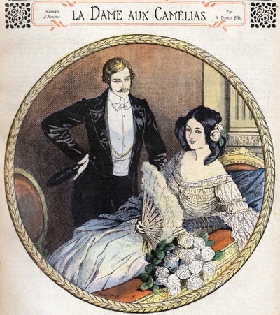 La signora delle camelie di Alexandre Dumas Jr., un