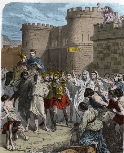 Il martirio di San Sinforiano - Martirio di San Sinforiano intorno all