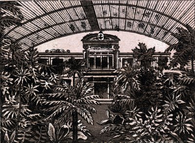 Il Palm Garden a Francoforte, Germania in 