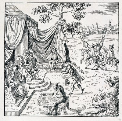 Il Principe di Condé ottenne da Carlo IX (1550-1574) un editto con cui permetteva ai calvinisti di esercitare la loro religione nel regno (Pace di Saint-Germain firmata l