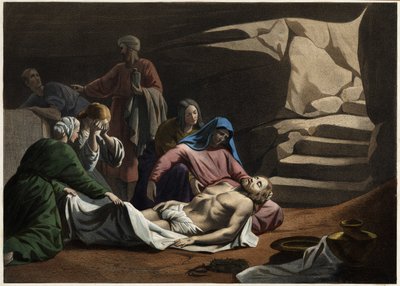 La tomba di Cristo (incisione anonima del XIX secolo) da Unknown artist