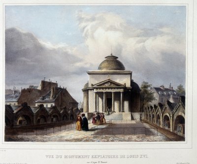 La cappella espiatoria di Luigi XVI a Parigi da Unknown artist