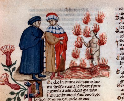 I bestemmiatori (canto 14 dell