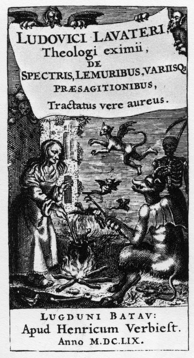 Il calderone della strega - Frontespizio del libro 