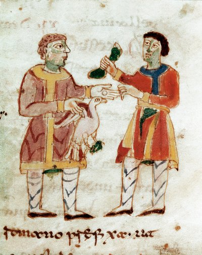 Il venditore di polli da Unknown artist