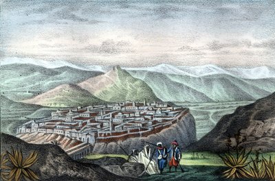 La città di Costantina in Algeria nel 1840. in "L