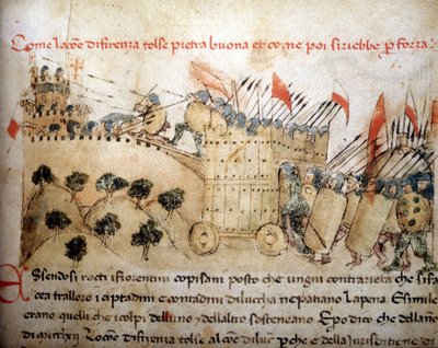 La città di Firenze conquistò Pietrabuona, che gli abitanti di Lucca ripresero in seguito - in 