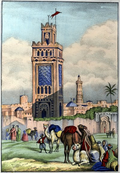 La città di Orano in Algeria nel 1840. In "L